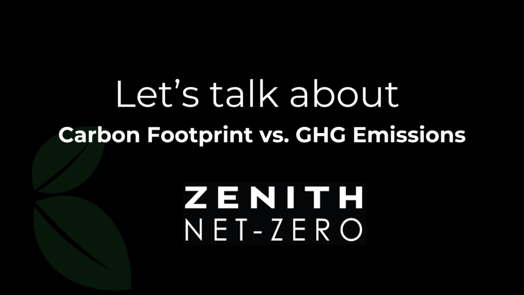 What is the difference of Carbon Footprint and GHG Emissions? - Experts in environmental impact guidance