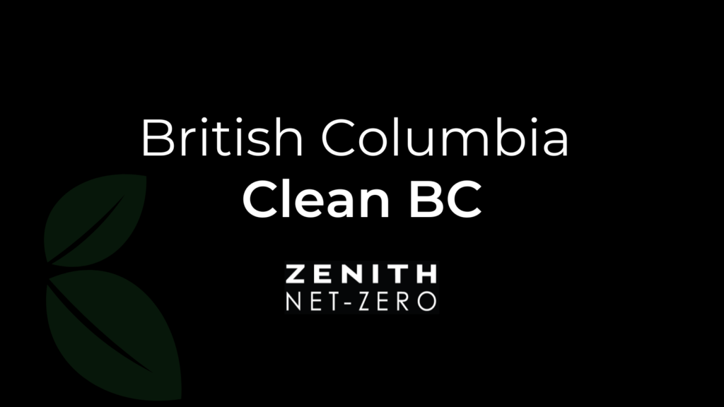 British Columbia Climate action Plan